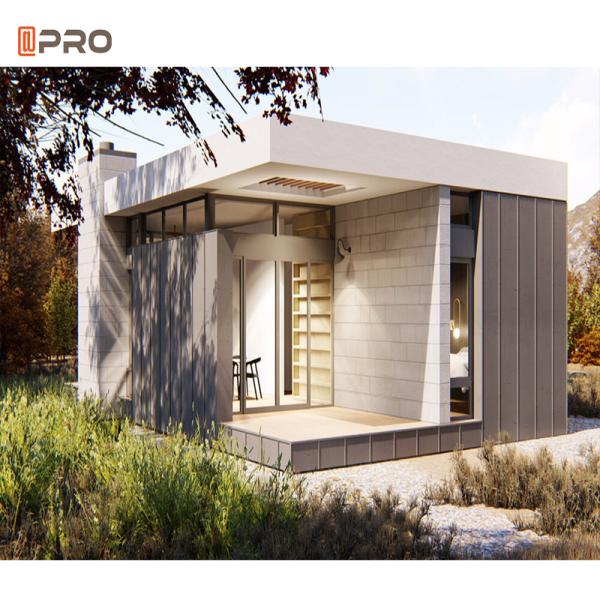 casa minúscula de envio modular pequena moderna da casa pré-fabricada das casas 20ft do movimento
