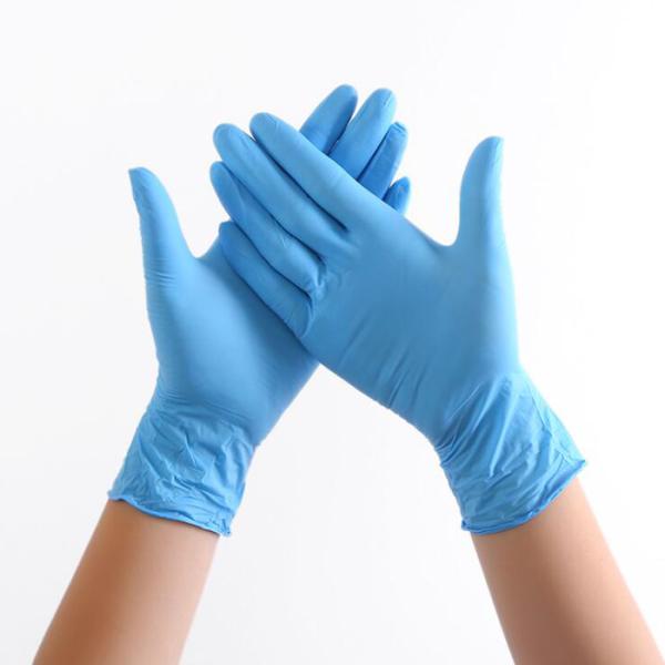 100% Nitrile Polymer Disposable Medical Gloves Various Size Available
