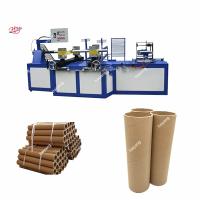Enrolamento de papel espiral automático do tubo de núcleo que faz a máquina especialmente para núcleos do filme de estiramento e núcleo do papel higiênico