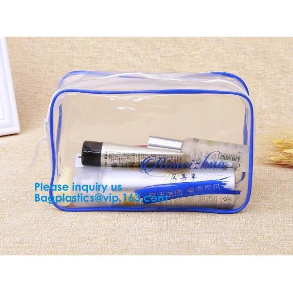 Airline Carry On  Cosmetic Bag Quart Sized Packing Organizer,Makeup Brush Bag Travel Makeup Pouch Sundry Bag Passport