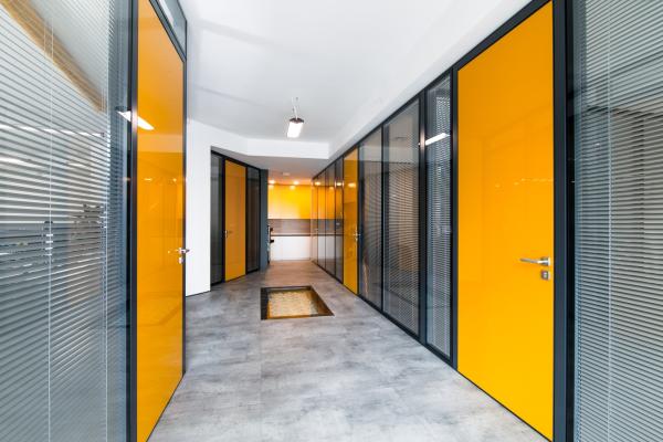 重量卸売建築材料 Glawall 用アルミニウムプロファイル、付属品付き二重ガラス