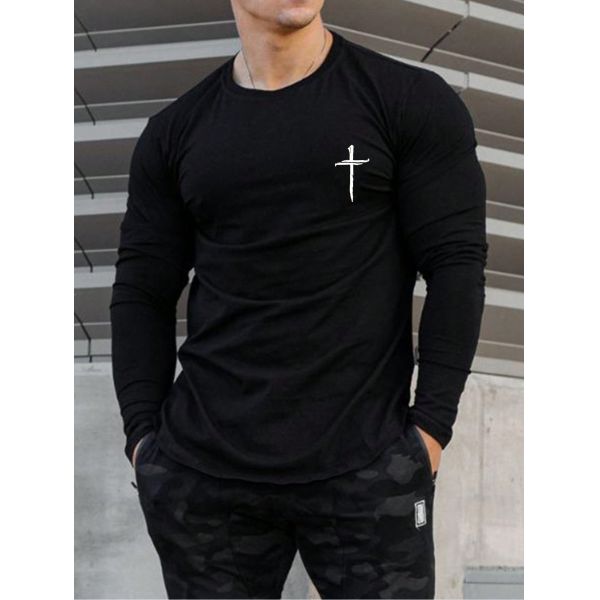 Men's Print Graphic Tee Soft Blend Breathable Comfort Casual Outfits Stylish Summer Essential Relaxing Sleepwear T-shirt