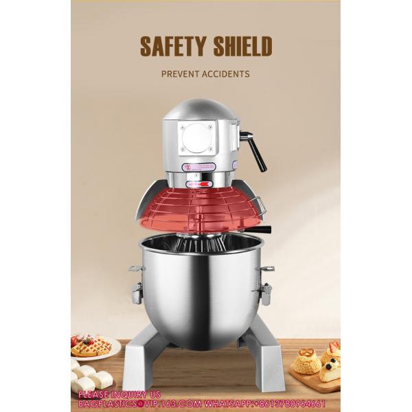 Professional Spiral Dough Mixer Electric Stainless Steel Body Multifunction Dough Mixer For Commercial Use