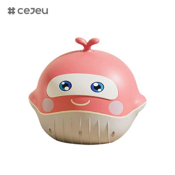 CJ-YT-6066 Bañera de plástico para bebé Bañera de entrenamiento Baño sanitario Seguridad Baño sanitario inteligente Baño de entrenamiento de viaje portátil con música y luz