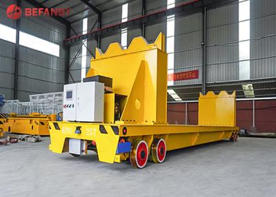 Customized Cast Steel Wheel Low Voltage Rail Transfer Cart