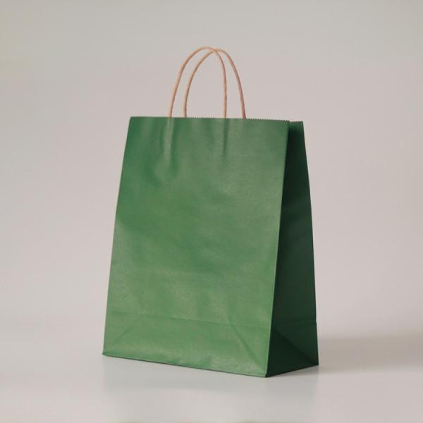 Bolsa de compras de papel kraft reutilizable para comestibles con logotipo personalizado