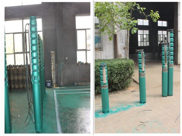 High Pressure Deep Well Water Pump , Borehole Submersible Pump Deep Well Large Capacity