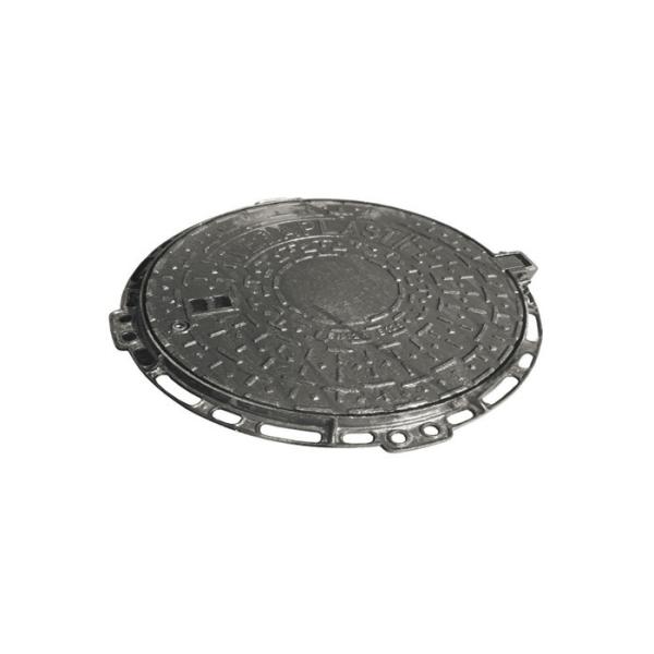 Cast Iron Single Seal Manhole Cover Anti Corrosion 650MM X 650MM Black