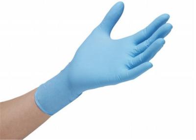 Alcaloide ácido Biodegredable flexível resistente das luvas descartáveis respiráveis da mão