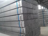 0.8 mm - 5 mm espessura de tubos galvanizados quadrados roscados com extremidades abobadadas simples