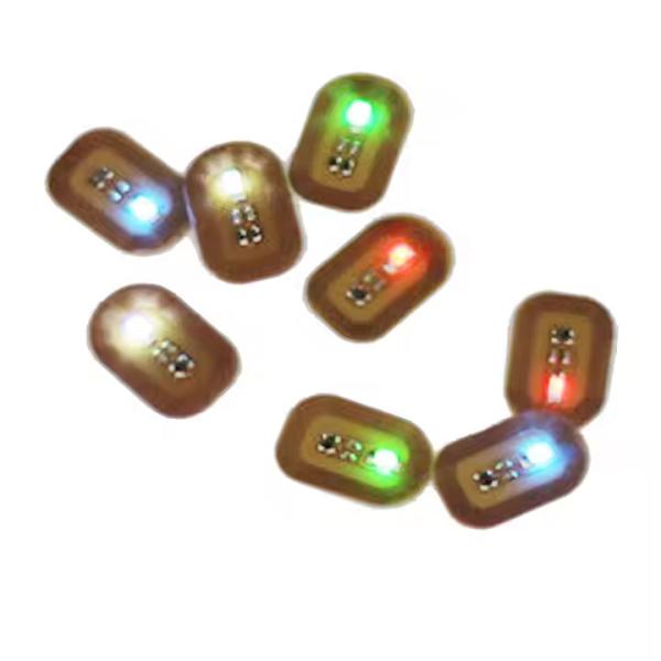 Led Mobile Phone Flashing Sticker NFC Led Nail Sticker For Beauty Social Media Sharing