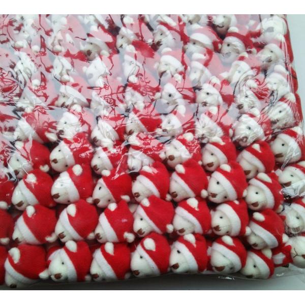 Mini Osito de Muñecas de Navidad 6cm Plush juguete Teddy Bear muñeco colgante con 6 * 3 * 2cm Tamaño