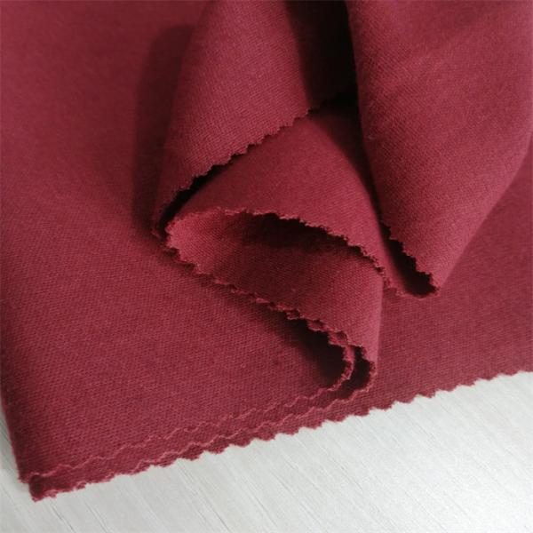 UL NFPA2112 FR Cotton Fabric Interlock Weave Anti Flame Fire Proof Fabric