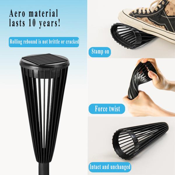 Waterproof LED Solar Lawn Lamp for Villa Courtyard Garden Working Temperature -10 60C