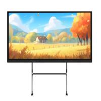 Android 13 LED Tableau interactif 40 Points tactiles 86 pouces Smart TV Affichage avec WIFI BT Hotspot pour l'enseignement scolaire