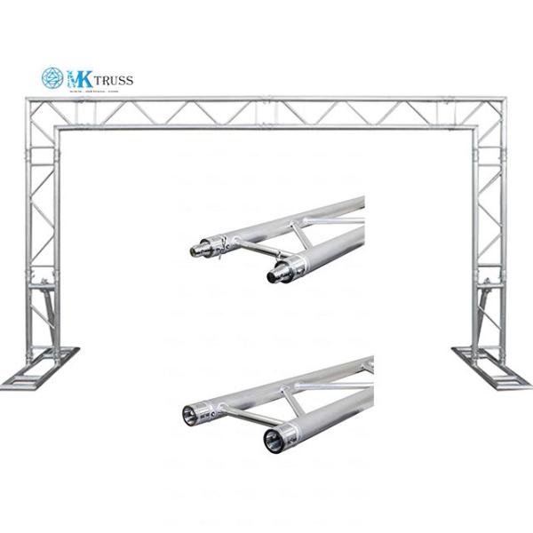 Truss de exposição de alumínio acessível para o tubo principal da exposição 50*2mm 290*290*1000mm