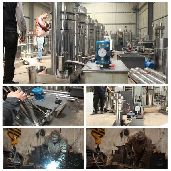 900/1000/1400mm Cold Pressed Argan Oil Press Machine Cocoa Butter Hydraulic Oil Press at Max pressure for working Mpa 55