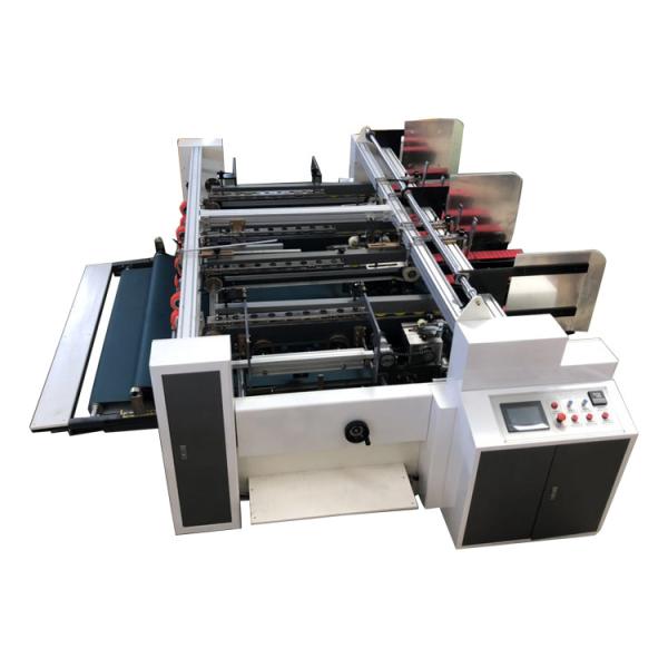 CE Automatic Corrugated Carton Folder Gluer Machine For Cardboard Box Folding Gluing