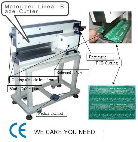 V отрежьте фабрики PCB Depaneling PCB приспособление PCB Разъединени-экономической опционное подгонянное