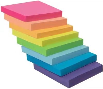 Self Adhesive Multi Colored Sticky Notes Mini Waterproof Note Pad Customized