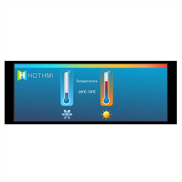 6.8 Inch Hight-Brightness TFT LCD Display LVDS Interface