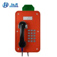 Telefones à prova de intempéries para túneis / Telefone analógico industrial com visor LCD