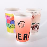 Biodégradables à double paroi Compostable tasses à café 500 ml étanche