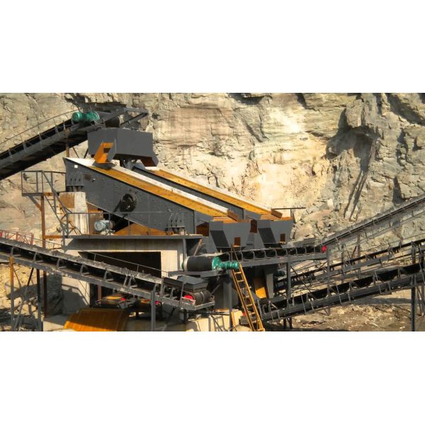 1450rpm Frequency Mining Screening Equipment with Manganese Steel Wire Woven Screen for Large Capacity Ore Separation