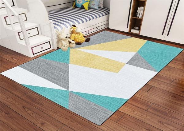Best Quality Customized Shape Printed Waterproof Play Room Floor rug and mat  12mm thick