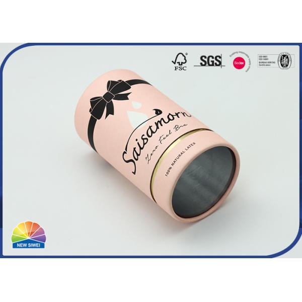 Unrolled Edge Paper Tube Grain Surface Cardboard Tube