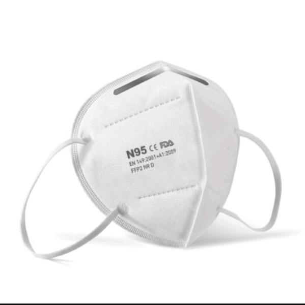 Folding 5 Ply N95 Bulit Out Nose Clip Civilian Face Mask