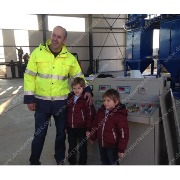 Masilla seca adhesiva de la pared de la planta del mortero de la teja simple que hace la máquina