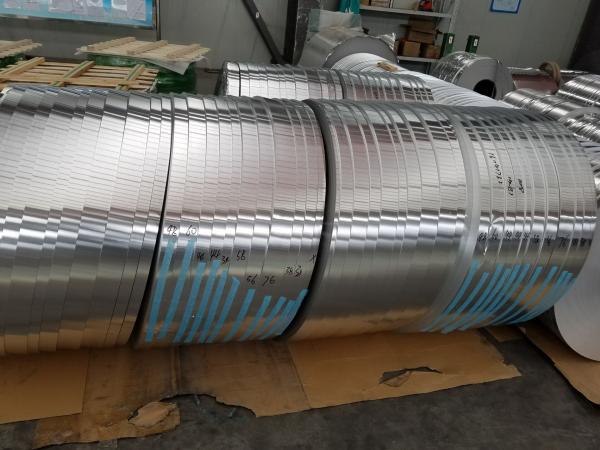folha de alumínio grossa da aleta da transferência térmica de 0.08mm para a auto liga 3003 do radiador