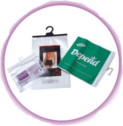 Water Proof Poly Bags With Hangers