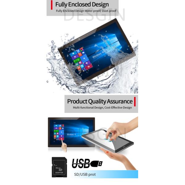 FHD 1080P 21.5inch Touch Screen Monitor Capacitive Touch Screen