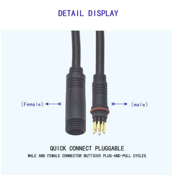 OEM M13 9 Pin Electric Scooter Wire Connectors