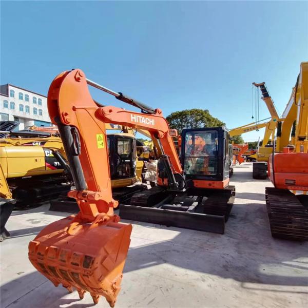 Excavadora de tipo de rastreador Hitachi ZX 55 -8 Com balde de retroescavadeira de 0,15 M3