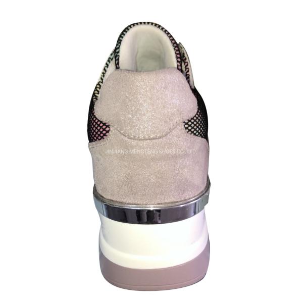 Fashion Pu Imitation Suede Casual Shoes , Good Walking Performance High Heel Shoes