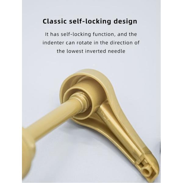 Food Grade Gold Syrup Dispenser Pump Dustproof Drip Proof Design