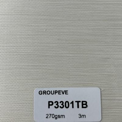 High Quality Pull Down 100% Polyester Textured Blackout Roller Blinds Fabrics For Window Decoration