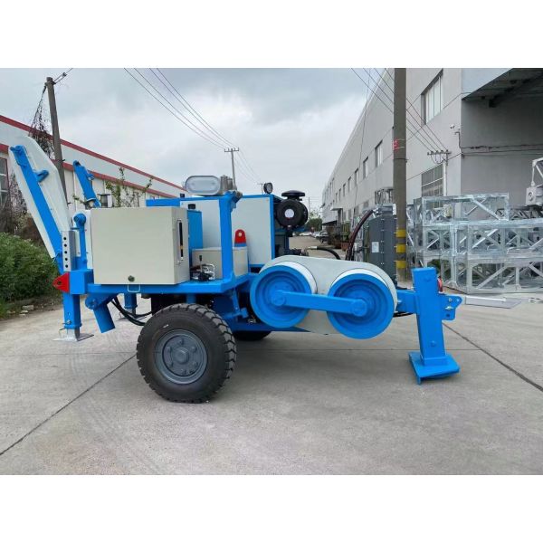 60KN Hydraulic Cable Puller with Hydraulic System for Transmission Line and Overhead Construction
