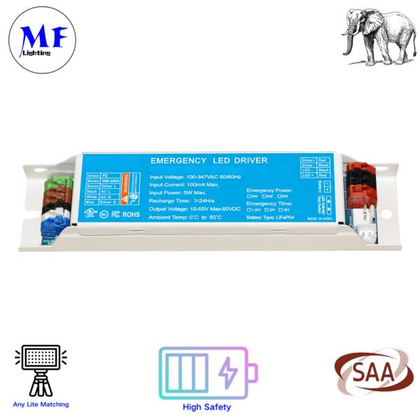 4W 6W 8W Li-FEP04 Battery LED Emergency Driver Panic Emergency Powerpack Backup Ballast Emergency Light Kit Panic Light Ballast