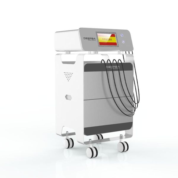 grosse machine portative d'onde choc de physiothérapie de la perte 448khz stationnaire