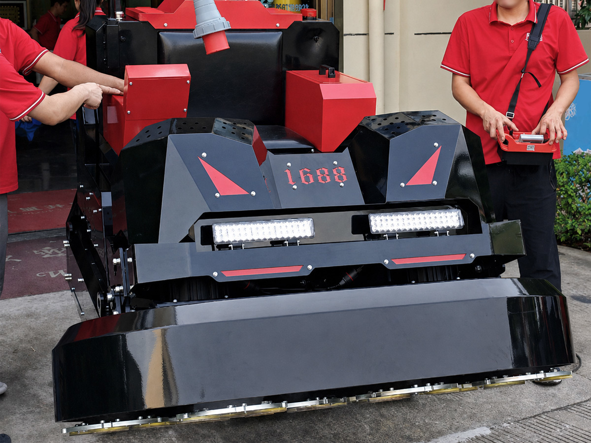 Ride-On Remote Floor Grinder 1600mm | 44kW 1.8-Ton Polisher