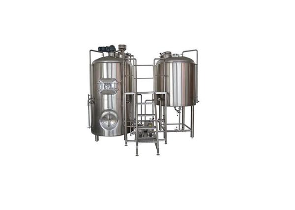 Available 5BBL Capacity Small Brewery Equipment Manual / Semi Auto Control Panel