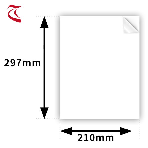 A4 Size Vinyl Sticker Paper Waterproof for Inkjet / Laser Printers