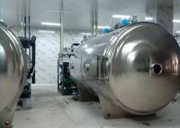 Máquina industrial de congelação de vegetais e frutas secas 300 kg/ lote
