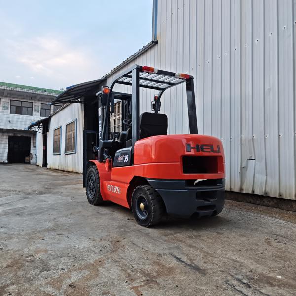 Heli H2000 35 Used Diesel Forklift Three Sages 4.5 Meters Used Heli Lifting Machine With Isuzu Engine Manual