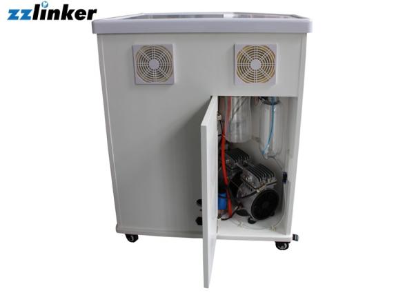 Trolley Mobile Dental Cabinet Unit With Air Compressor