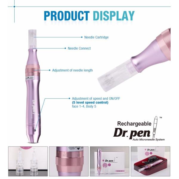 CE M7 Microneedle System Electric Derma Pen for Body Face Lips and Eyes Rejuvenation